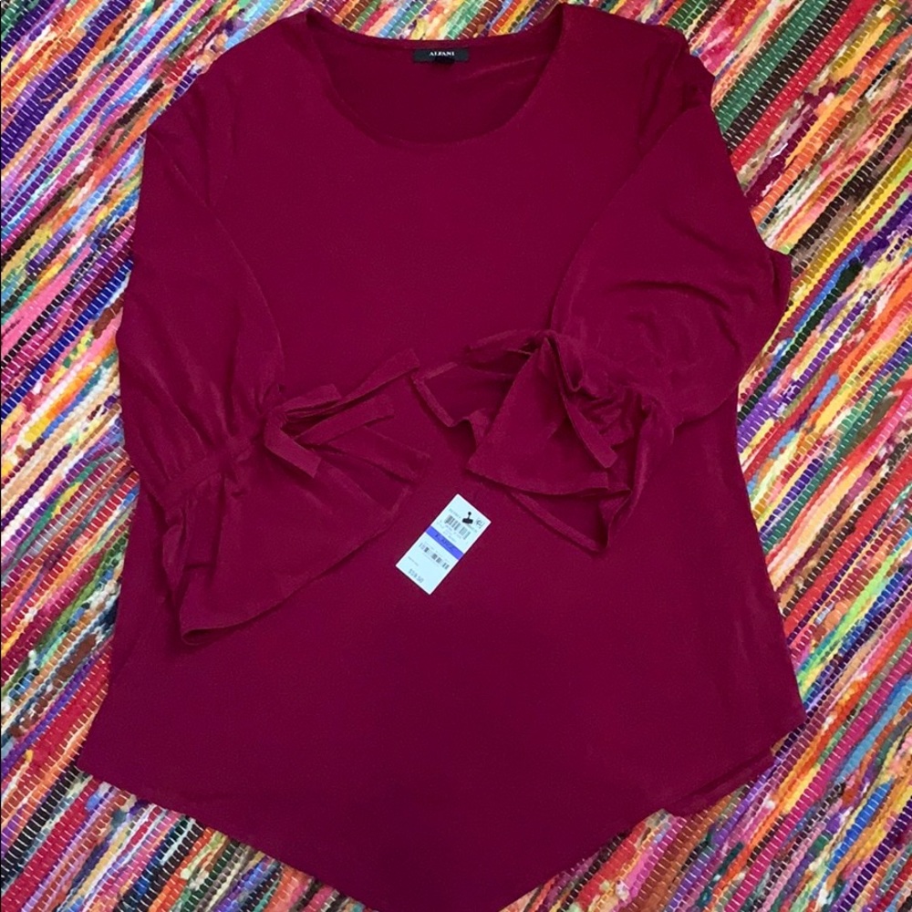 XL Berry Blouse
